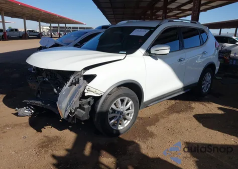 2017 Nissan Rogue Sv z USA, uszkodzony, nr VIN KNMAT2MT4HP598074